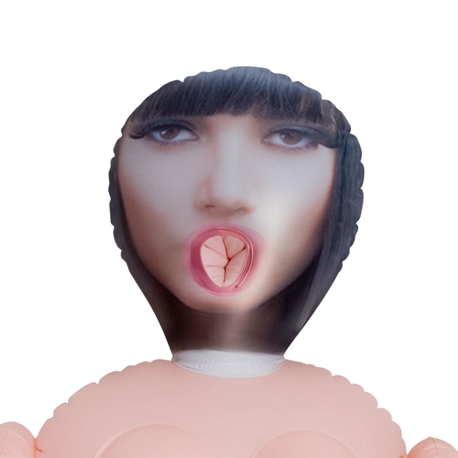 Lalka dmuchana Crushious Paola Nauczycielka z masturbatorem 155 cm - obrazek 4