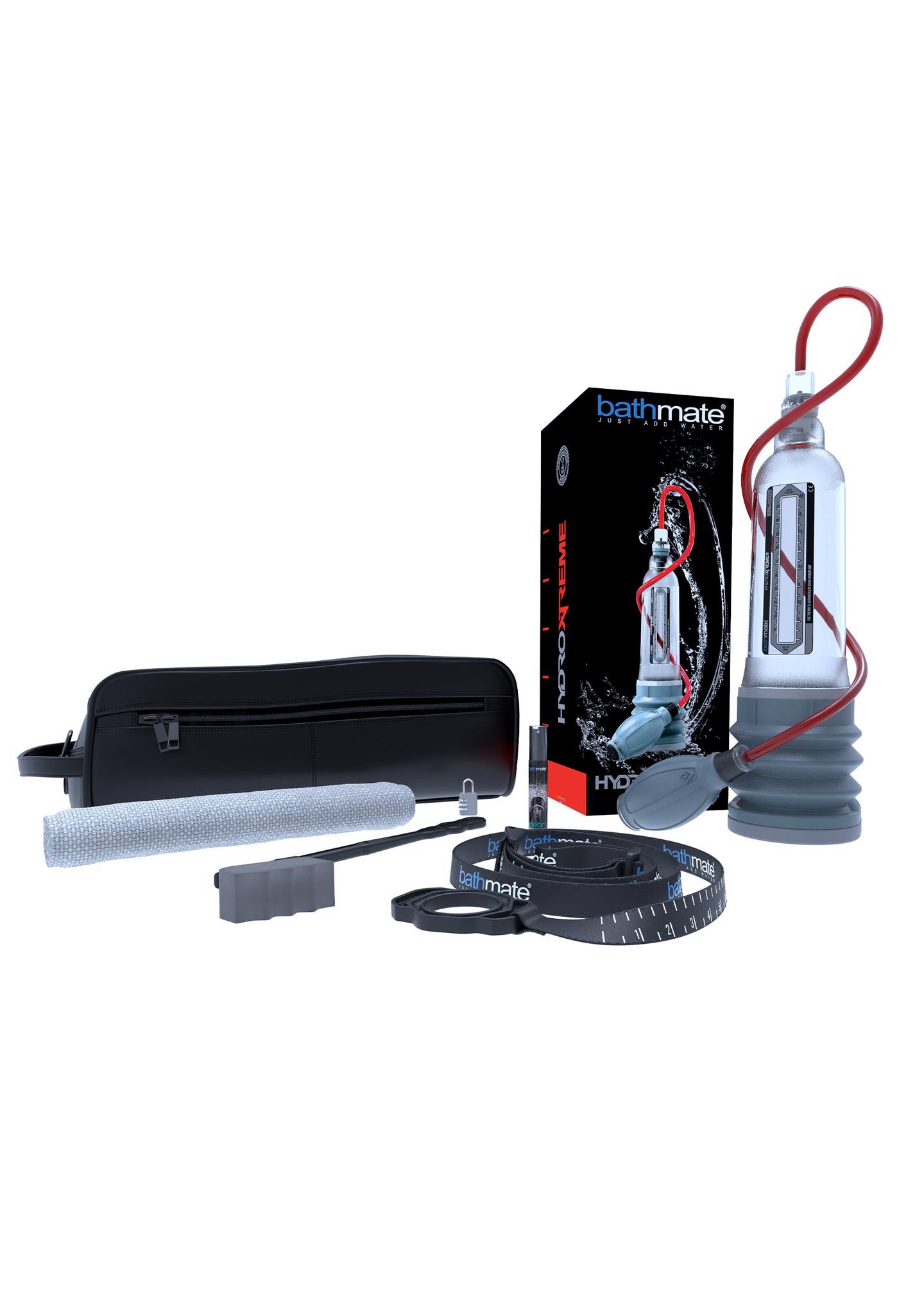 Pompka hydro Bathmate Hydroxtreme 9 transparentna - obrazek 3