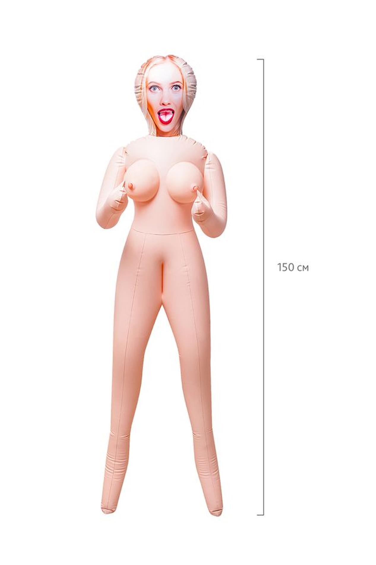 Lalka erotyczna blondynka Lilit DollsX TOYFA 150 cm - obrazek 3