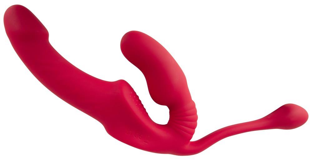 Wibrator strap on potrójny You2Toys USB 23 cm - obrazek 2