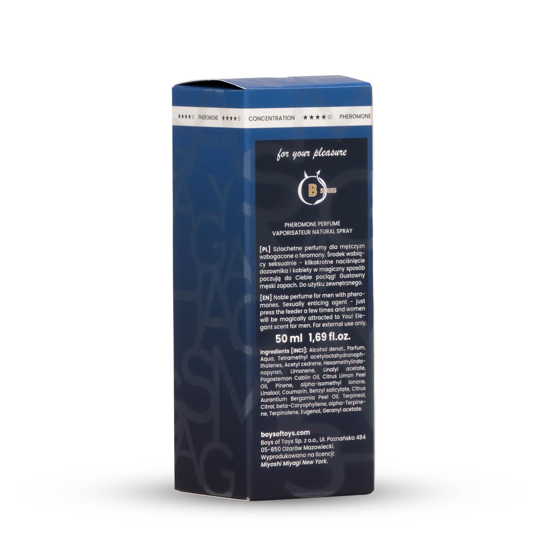 Perfumy feromonowe Miyoshi Miyagi Instinct 50ml męskie - obrazek 4