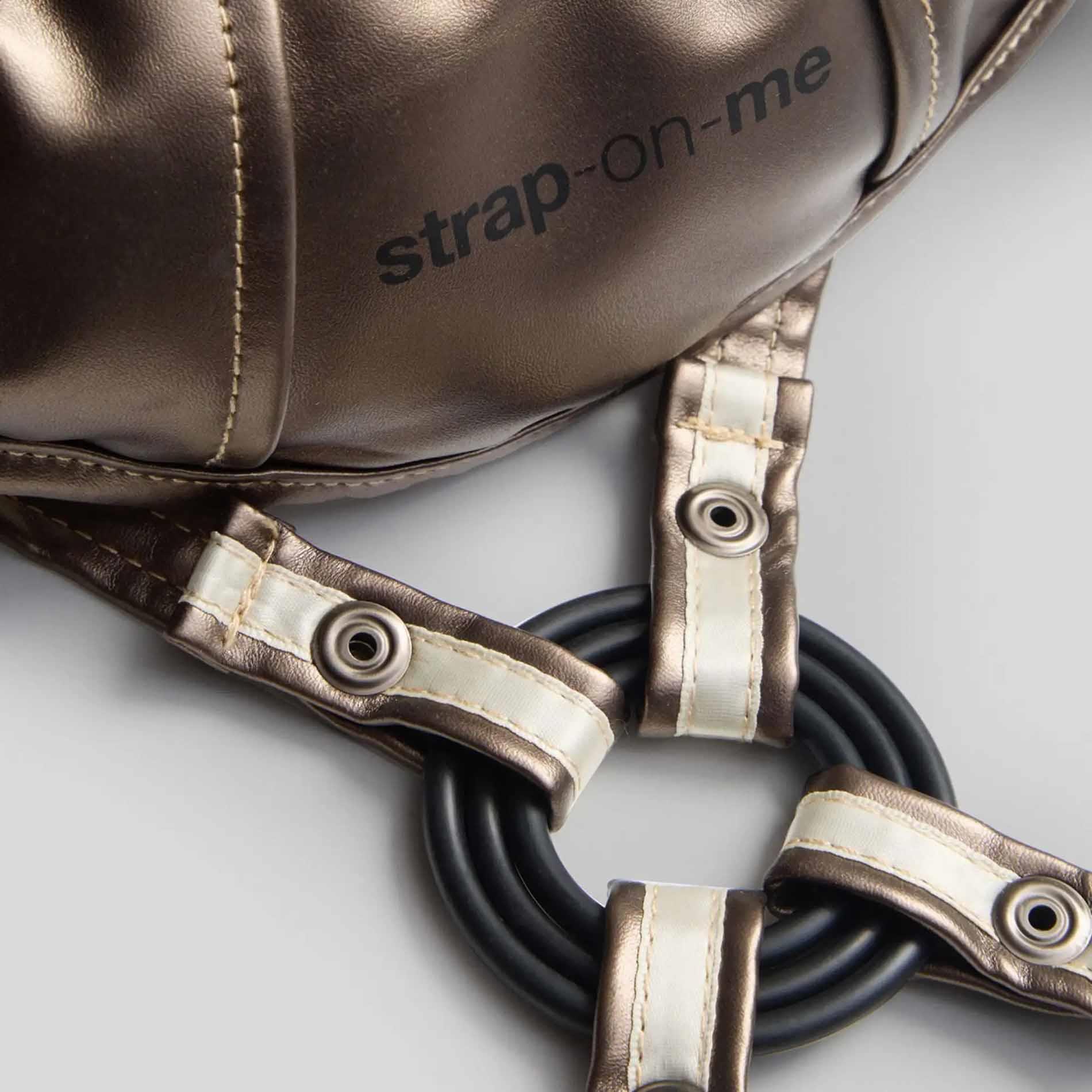 Uprząż Strap on me Desirous z ekoskóry regulowana - obrazek 3