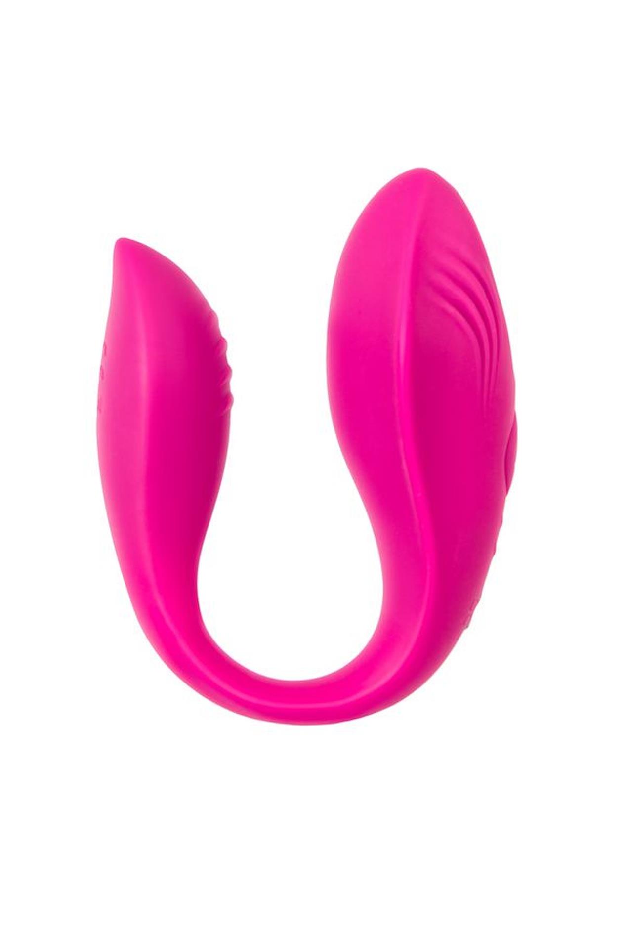 Wibrator podwójny Cobrum A Toys silikonowy różowy 9.6 cm