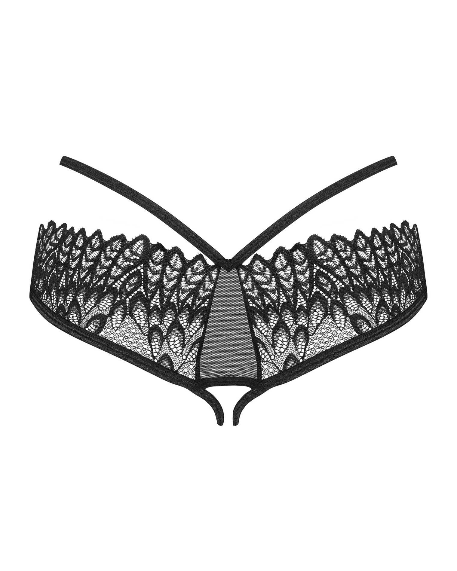 Figi otwarte Donarella Obsessive czarne XS/S - obrazek 4