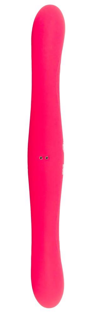 Podwójny wibrator silikonowy Couples Choice USB 31,2 cm - obrazek 5