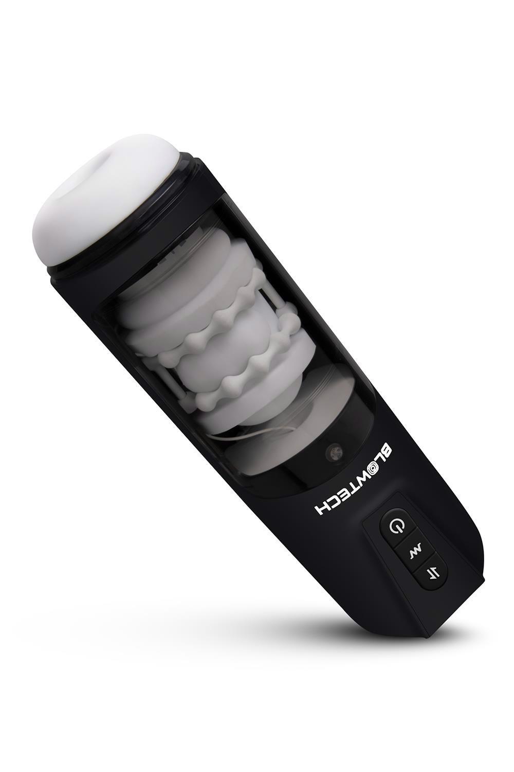 Masturbator automatyczny Blowtech z wibracją USB - obrazek 5