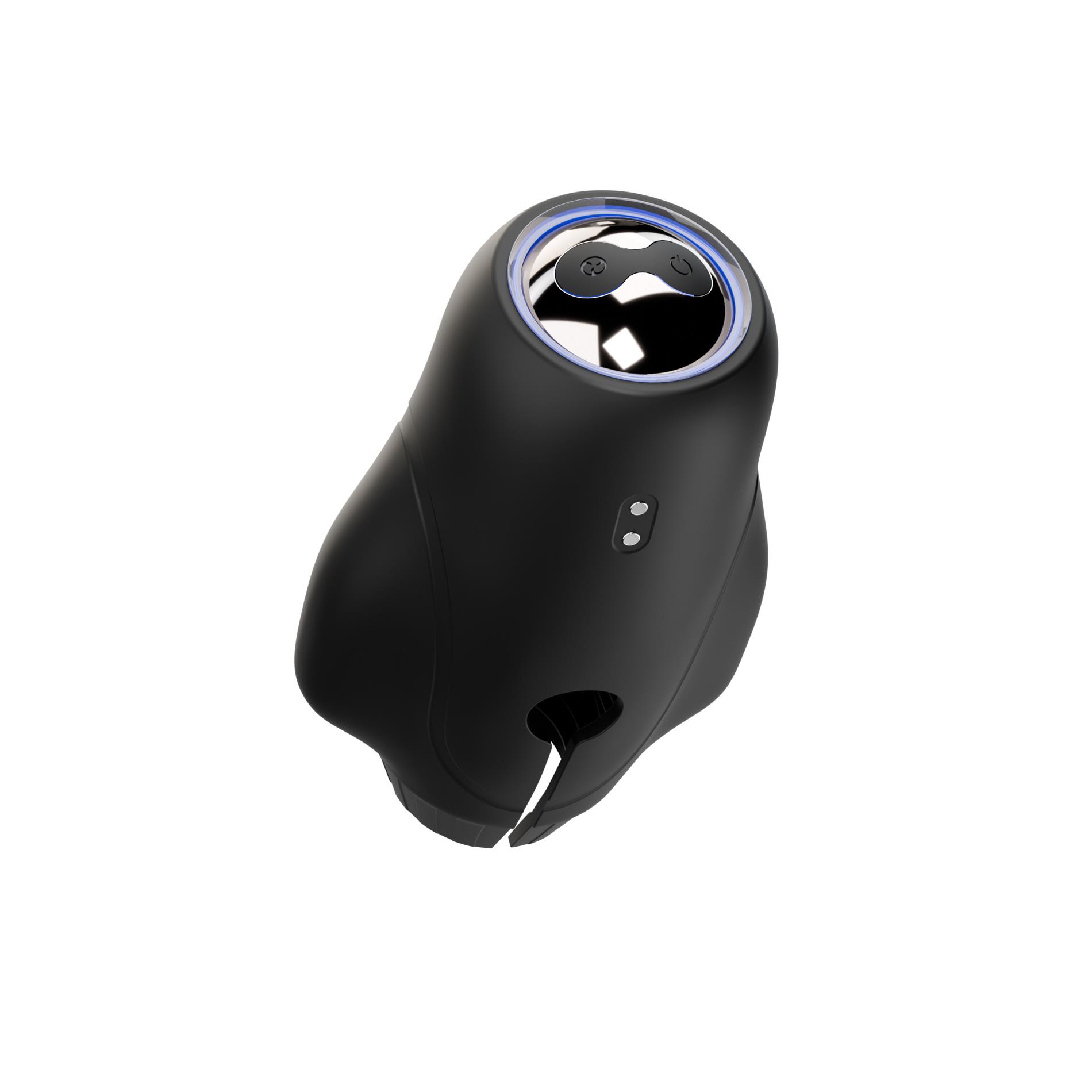 Automatyczny masturbator Cyclone Spinner Elite z rotacją i wibracją USB - obrazek 2