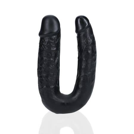 Dildo podwójne w kształcie U RealRock 12