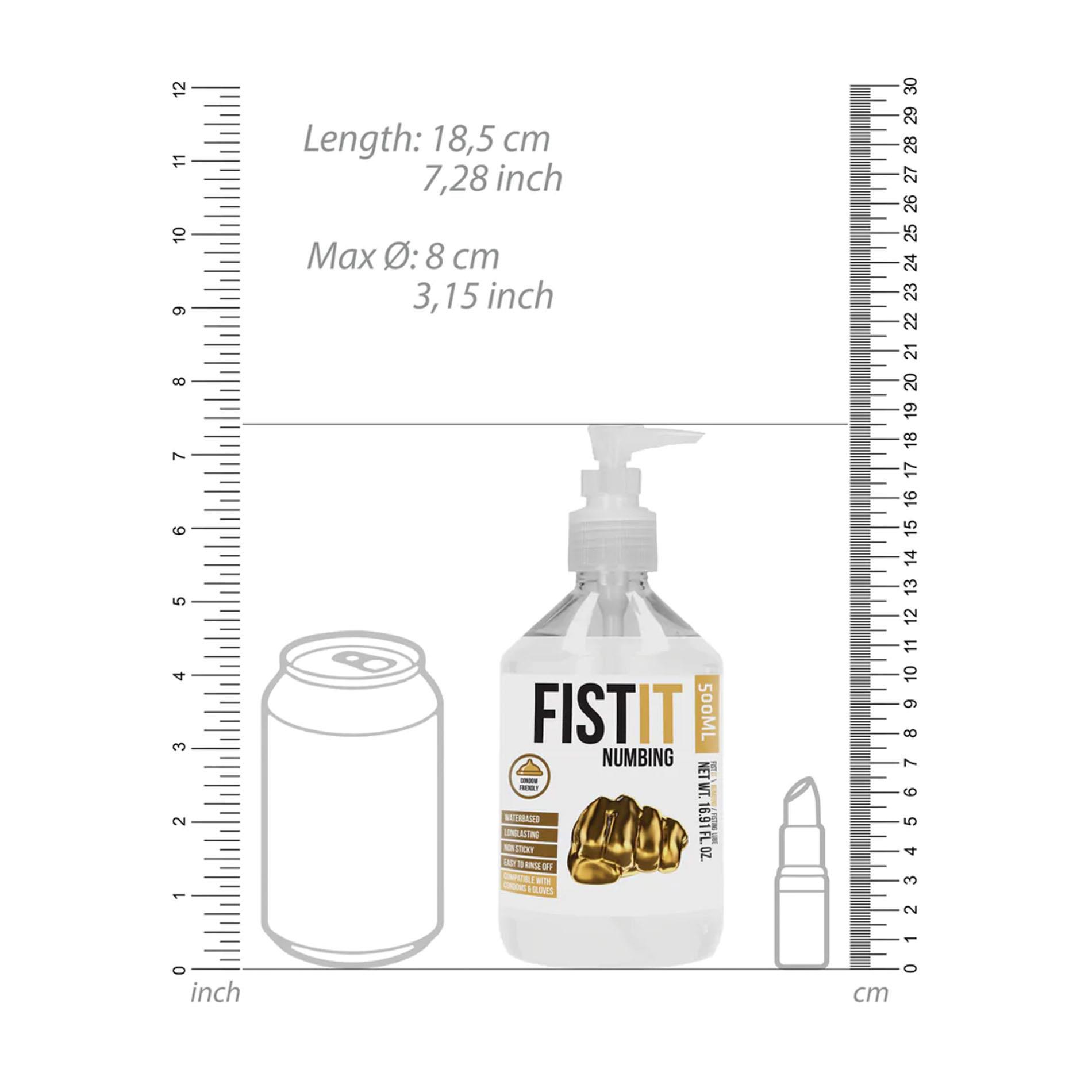 Lubrykant znieczulający Fist It 500 ml - obrazek 5