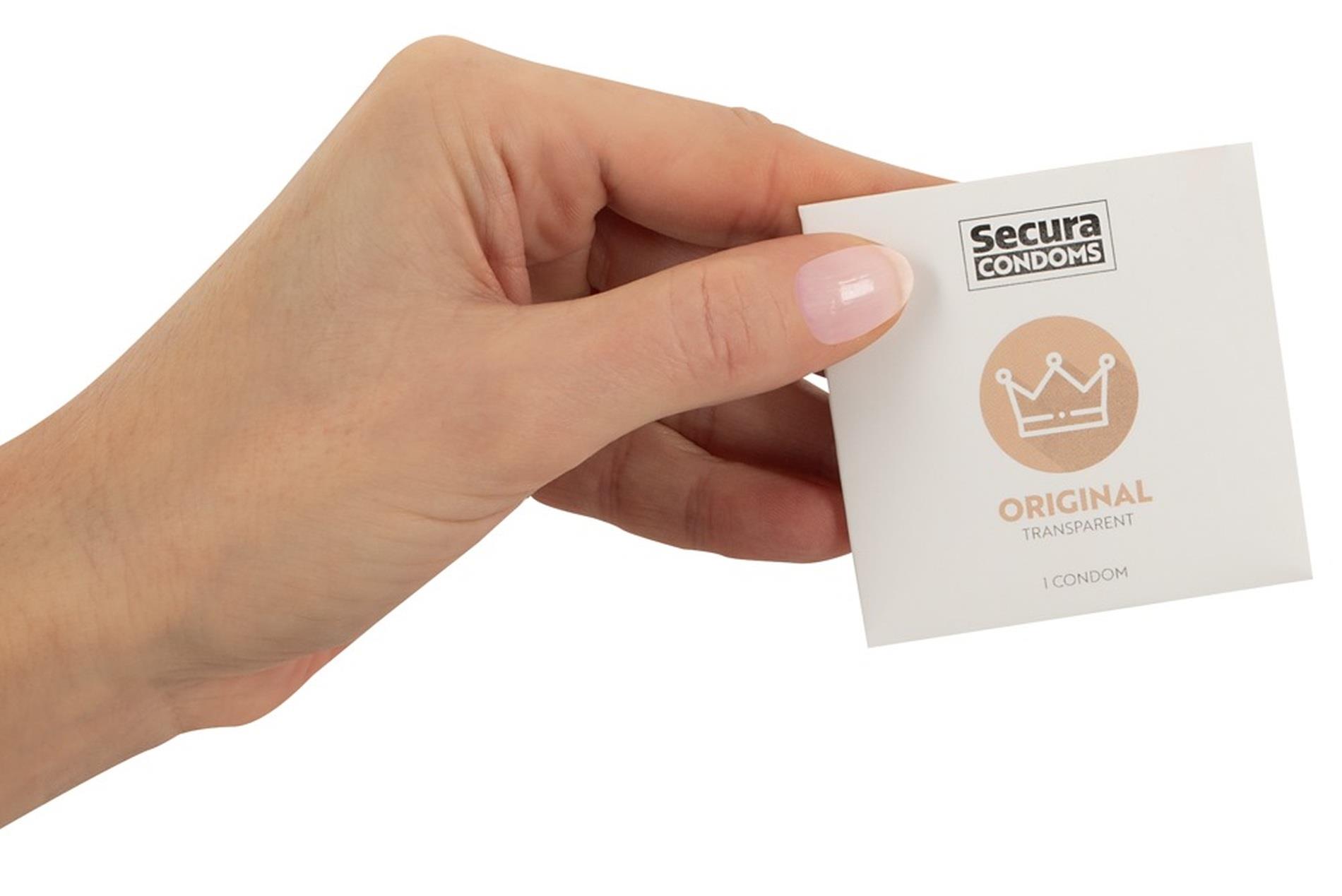 Prezerwatywy Secura Original klasyczne 100 sztuk - obrazek 8