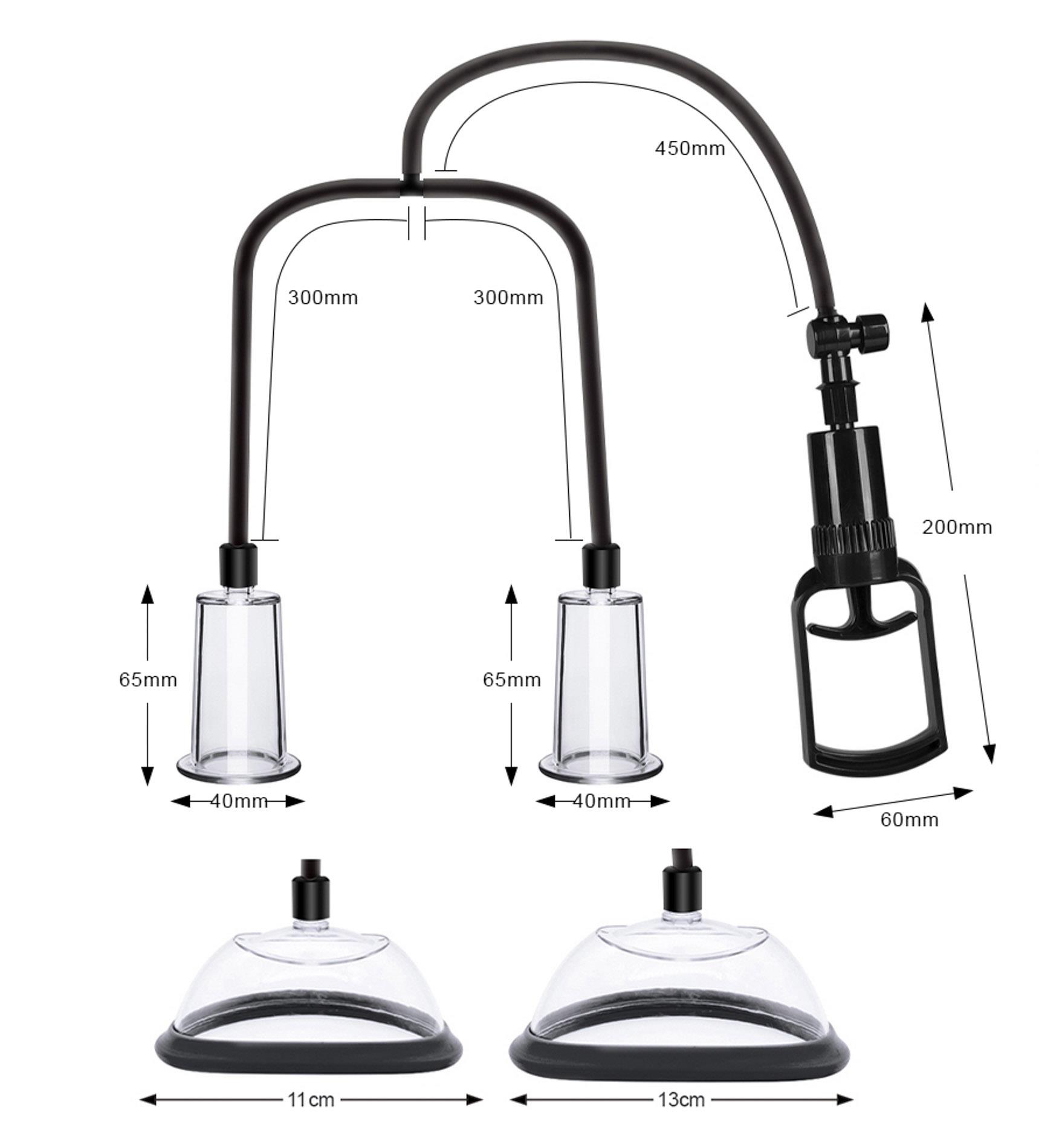 Zestaw pompek silikonowych Passion Female Pumps Set B Series Power - obrazek 4