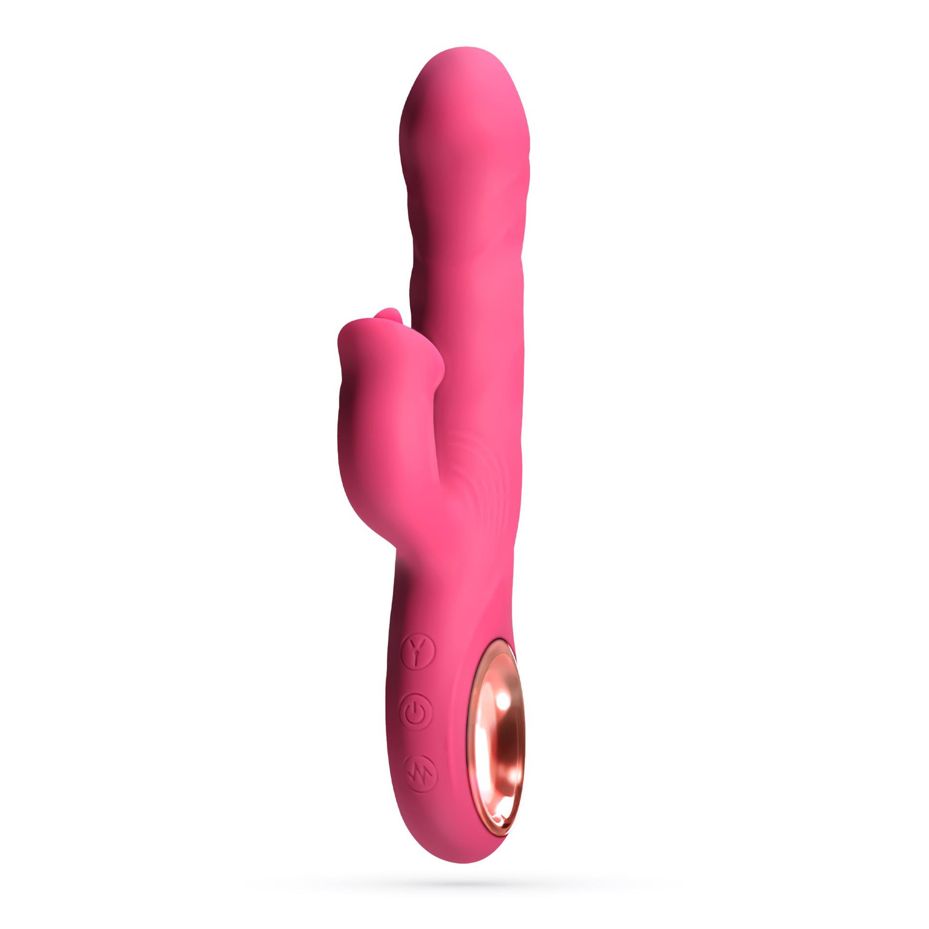 Wibrator króliczek Crushious Mirenca silikonowy 22,5 cm - obrazek 8