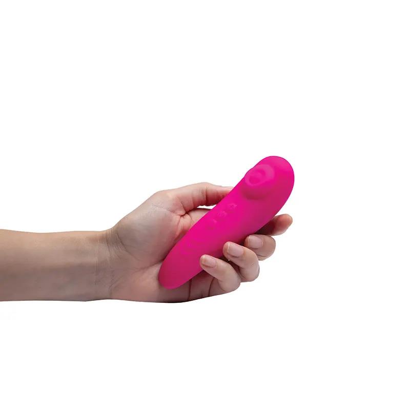 Stymulator łechtaczki silikonowy Pan Fantasy pulsacyjny USB 16,5 cm - obrazek 6