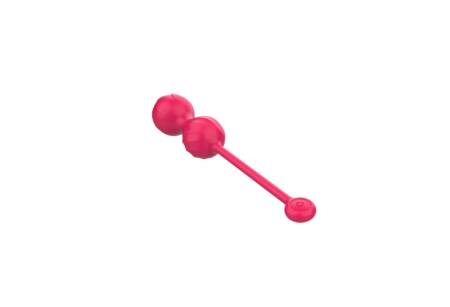 Kulki Kegla Lovesecret Premium z aplikacją różowe silikonowe USB 22 cm