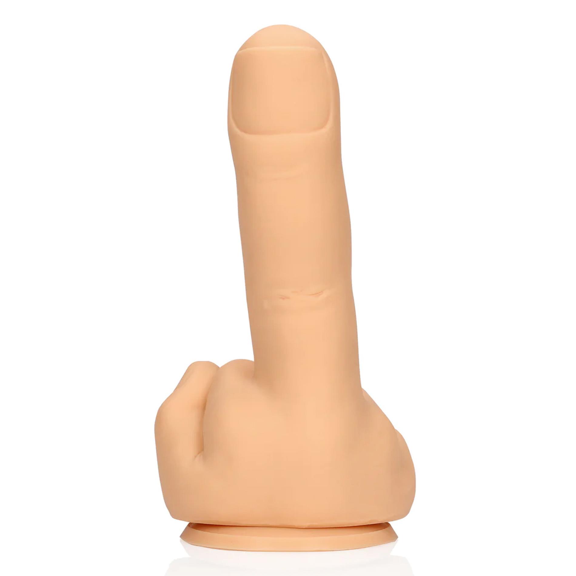 Zabawne dildo silikonowe S-Line Up Yours cieliste - obrazek 10