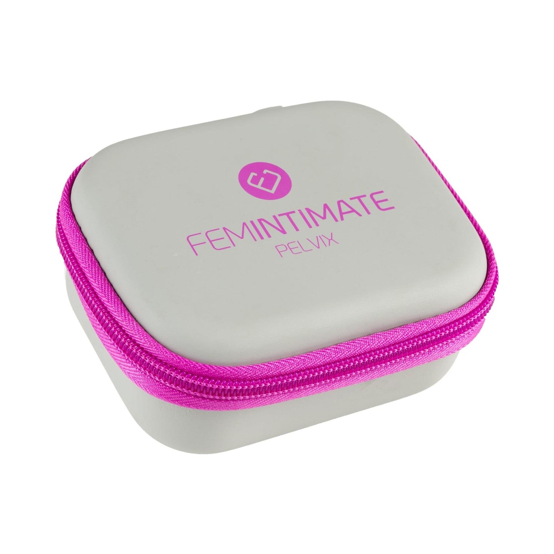 Kulki silikonowe Pelvix Femintimate różowe 6 cm - obrazek 7