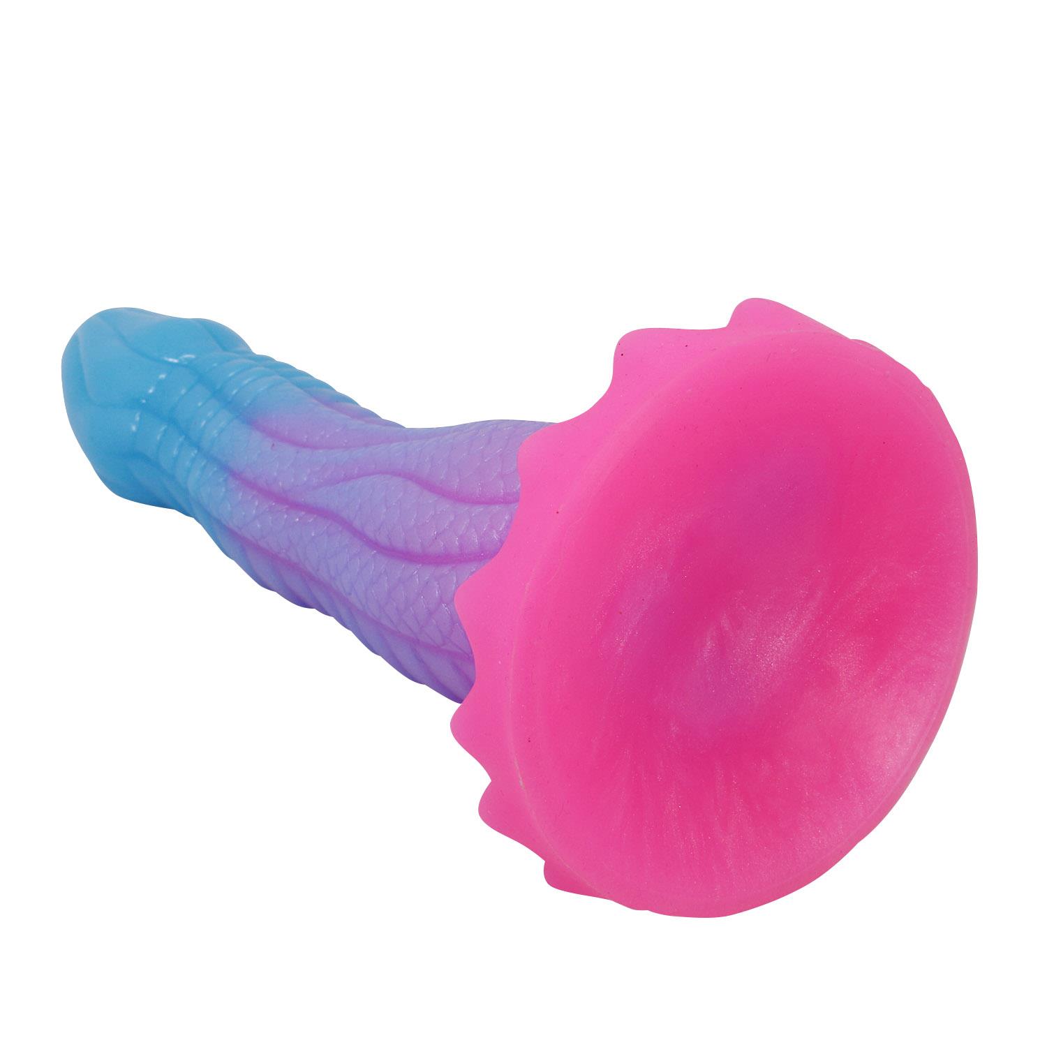 Dildo silikonowe faliste Power Monsters Void Python 20.5 cm - obrazek 4