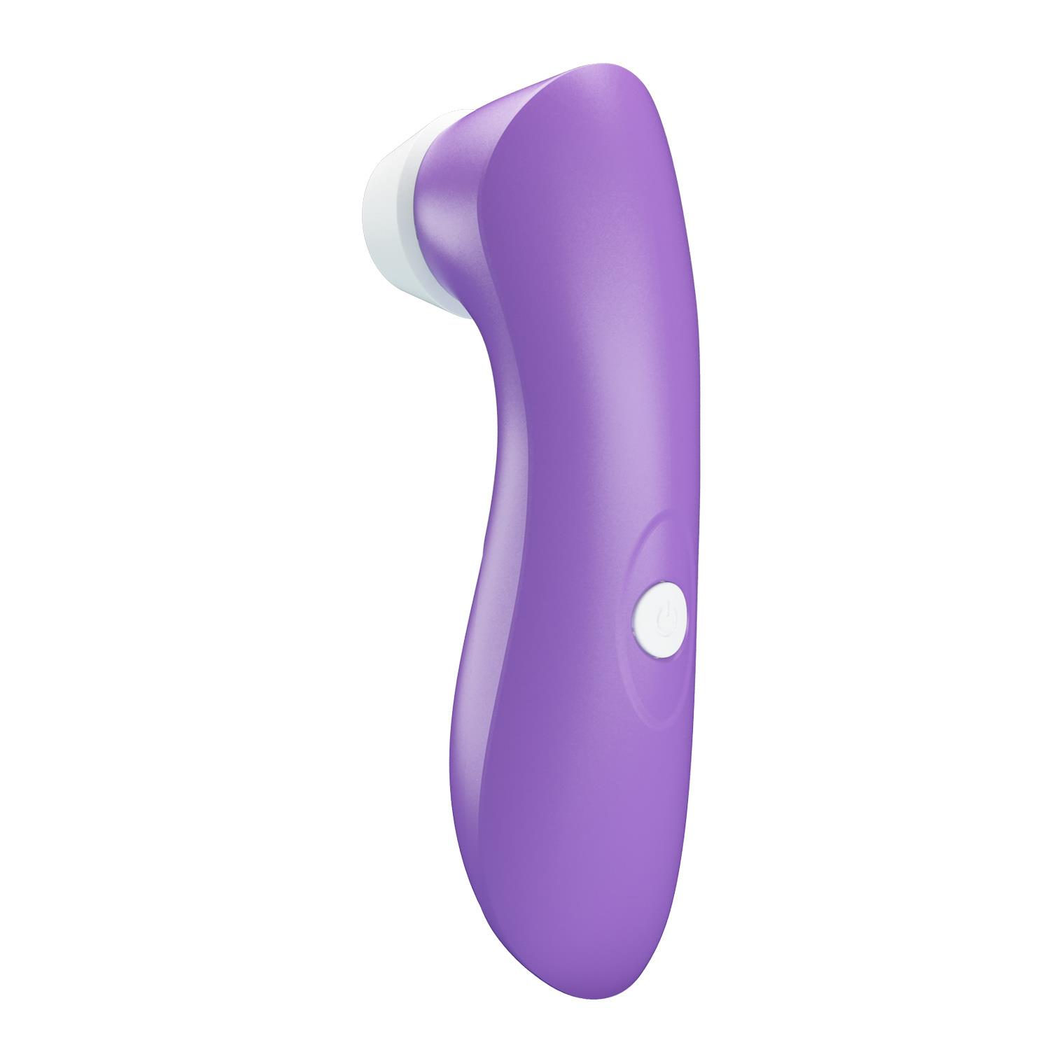 Kompaktowy stymulator ssący Breezer Romance fioletowy - obrazek 6