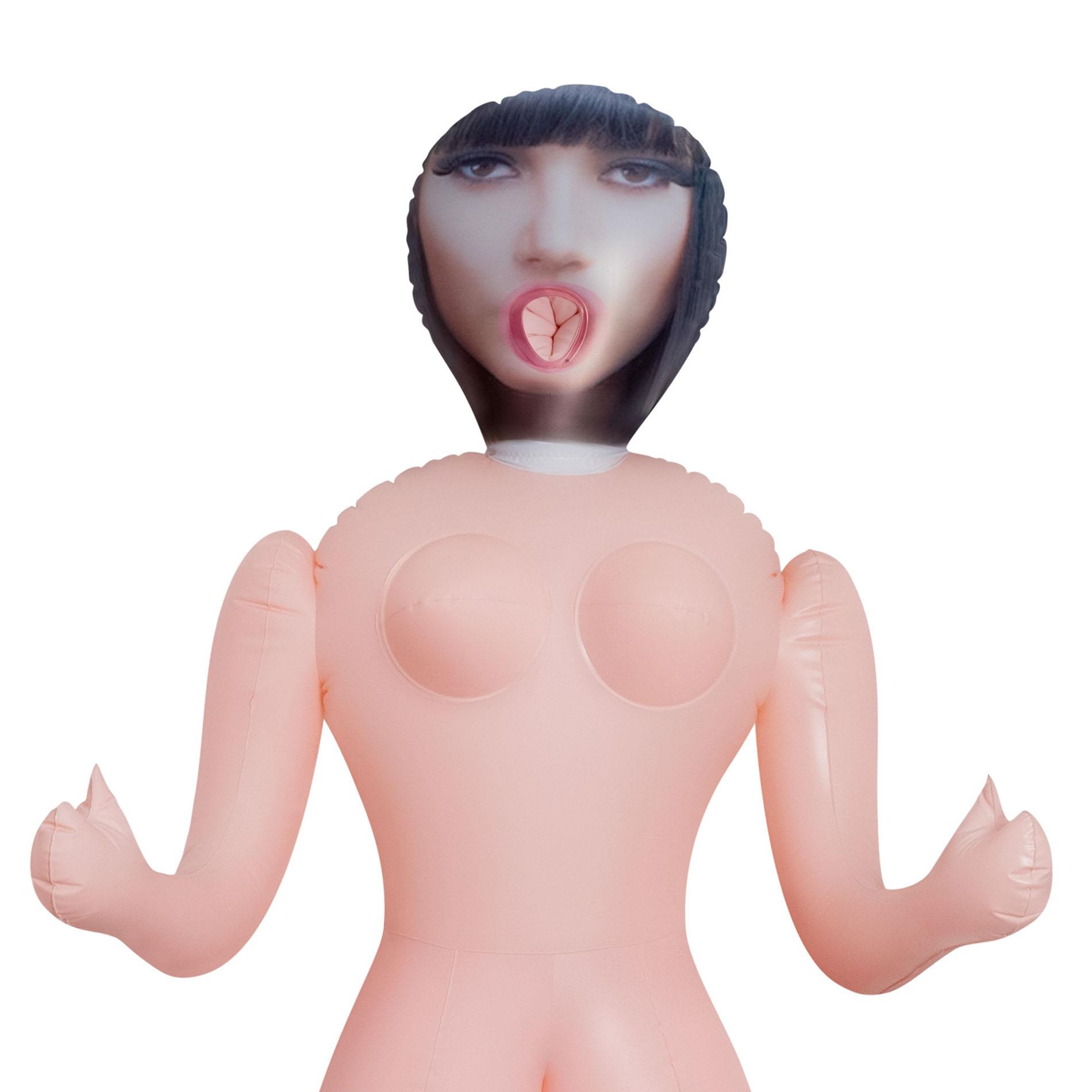 Lalka dmuchana Crushious Paola Nauczycielka z masturbatorem 155 cm - obrazek 3