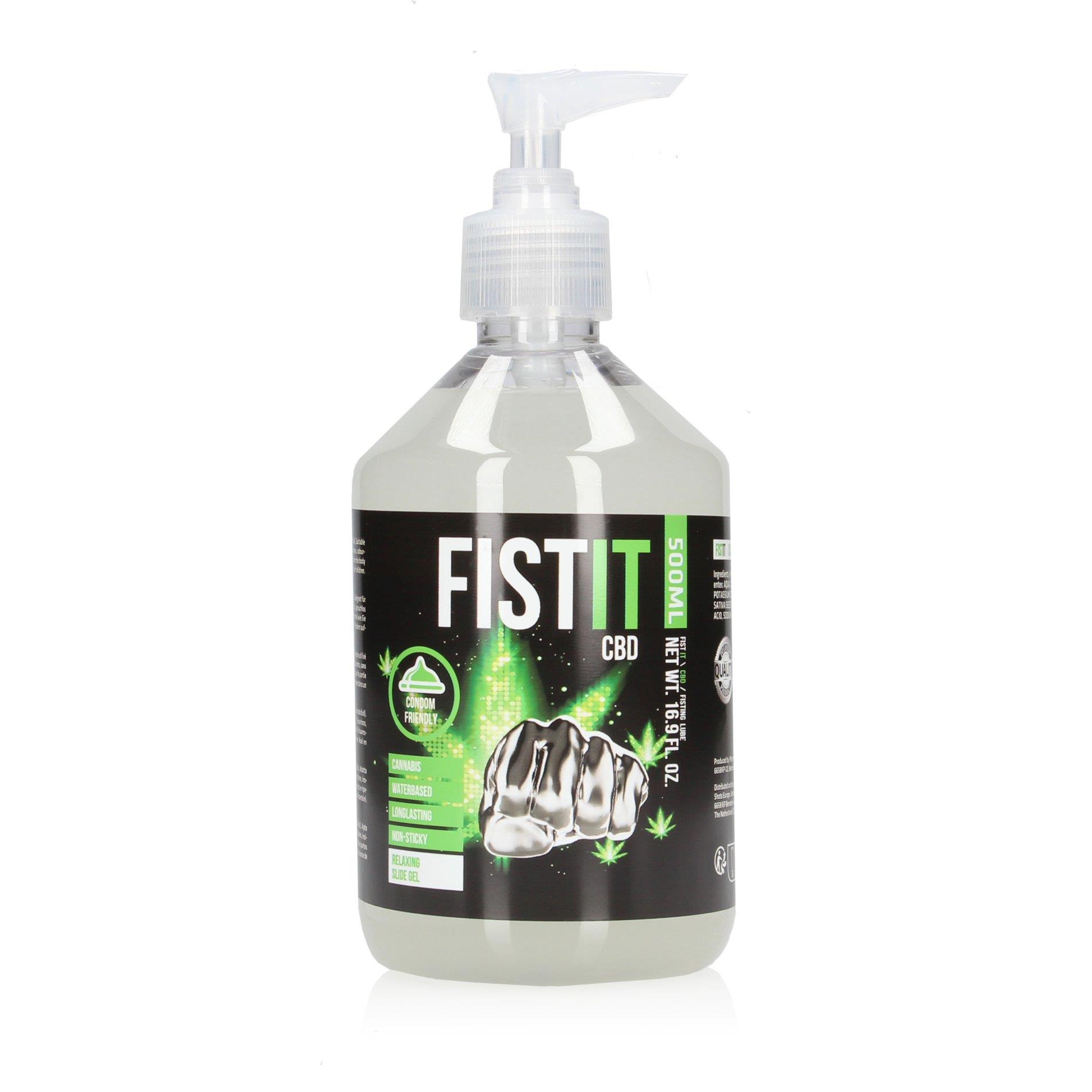 Lubrykant do fistingu CBD Fist It 500 ml z pompką - obrazek 6