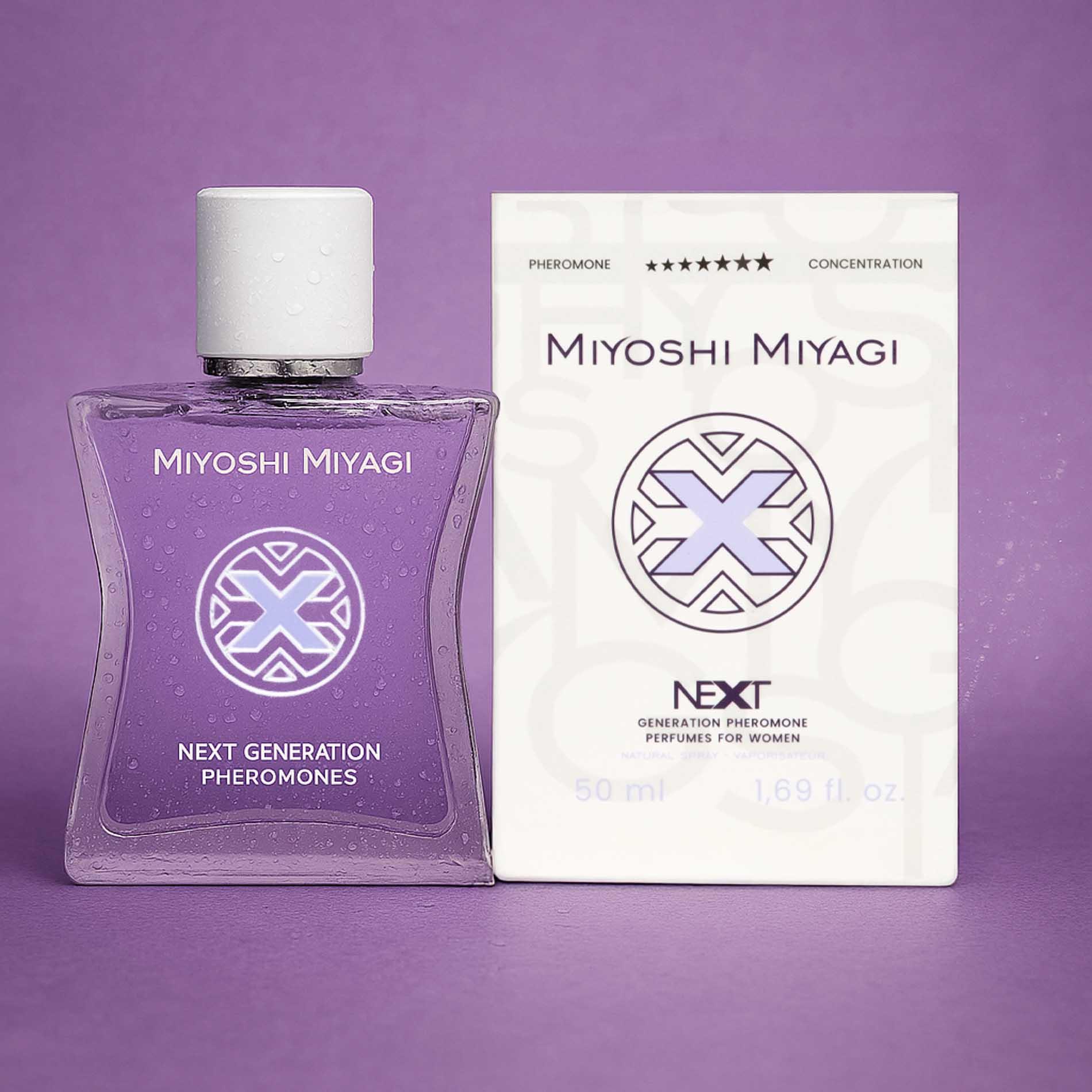 Perfumy damskie z feromonami Miyoshi Miyagi Next X 50 ml - obrazek 7