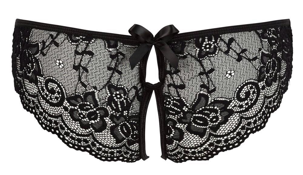 Crotchless Lace Briefs L - obrazek 5