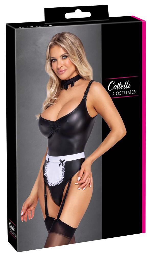 Body pokojówki Cottelli czarny S - obrazek 6