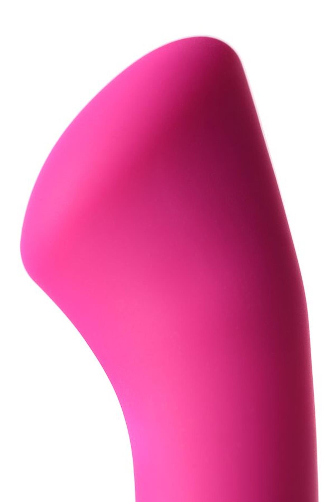 Wibrator silikonowy Ida A Toys różowy 19 cm - obrazek 5