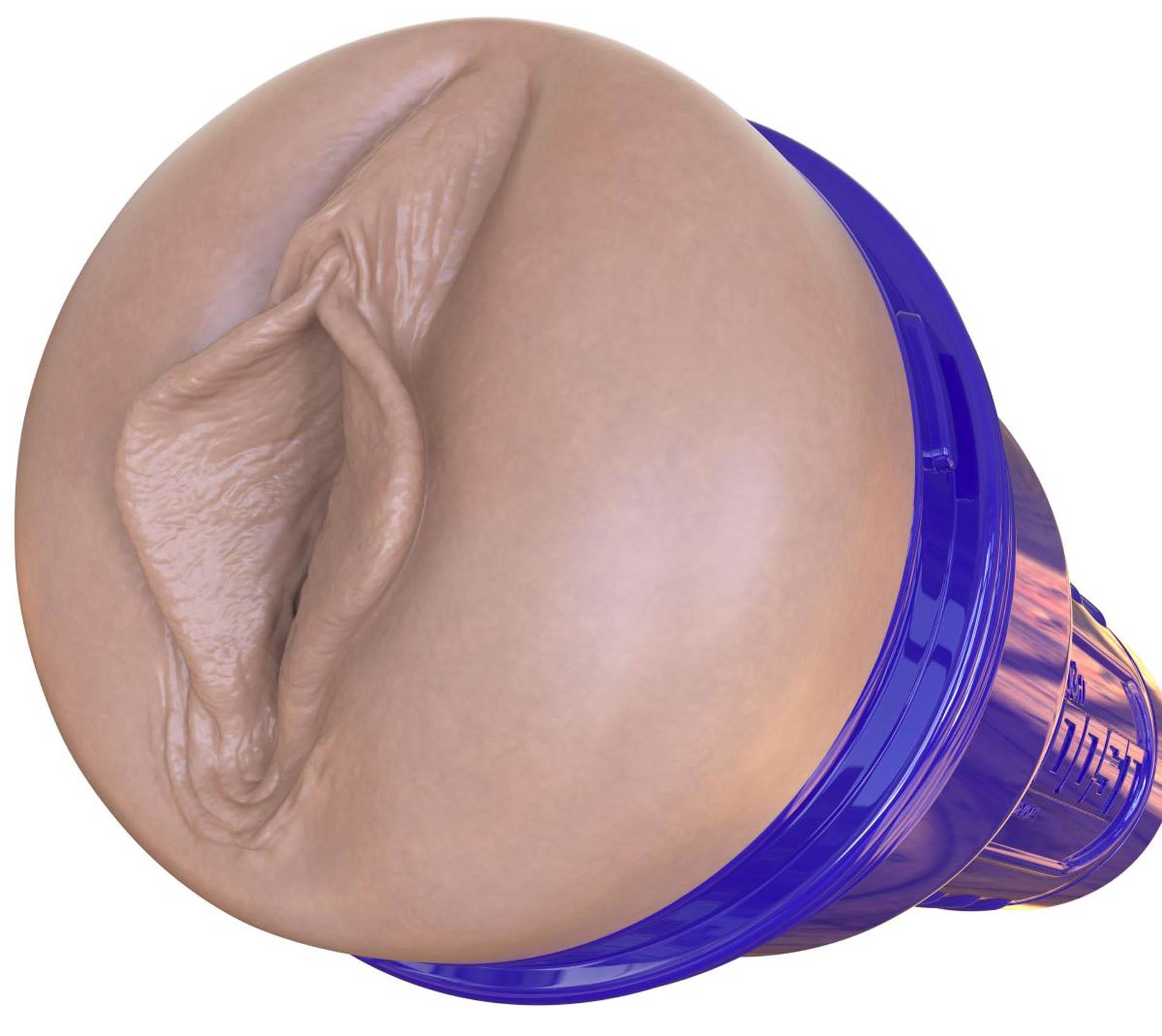 Masturbator Fleshlight Boost Bang beżowy z regulacją ssania - obrazek 7