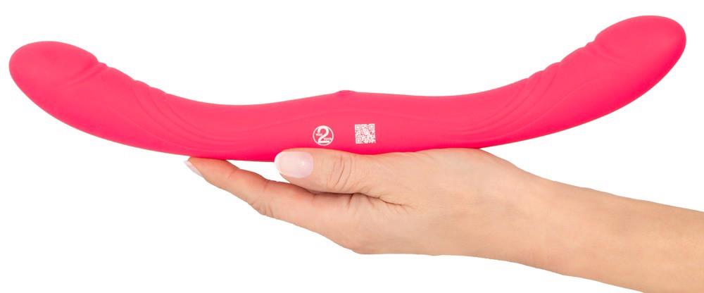 Podwójny wibrator silikonowy Couples Choice USB 31,2 cm - obrazek 8