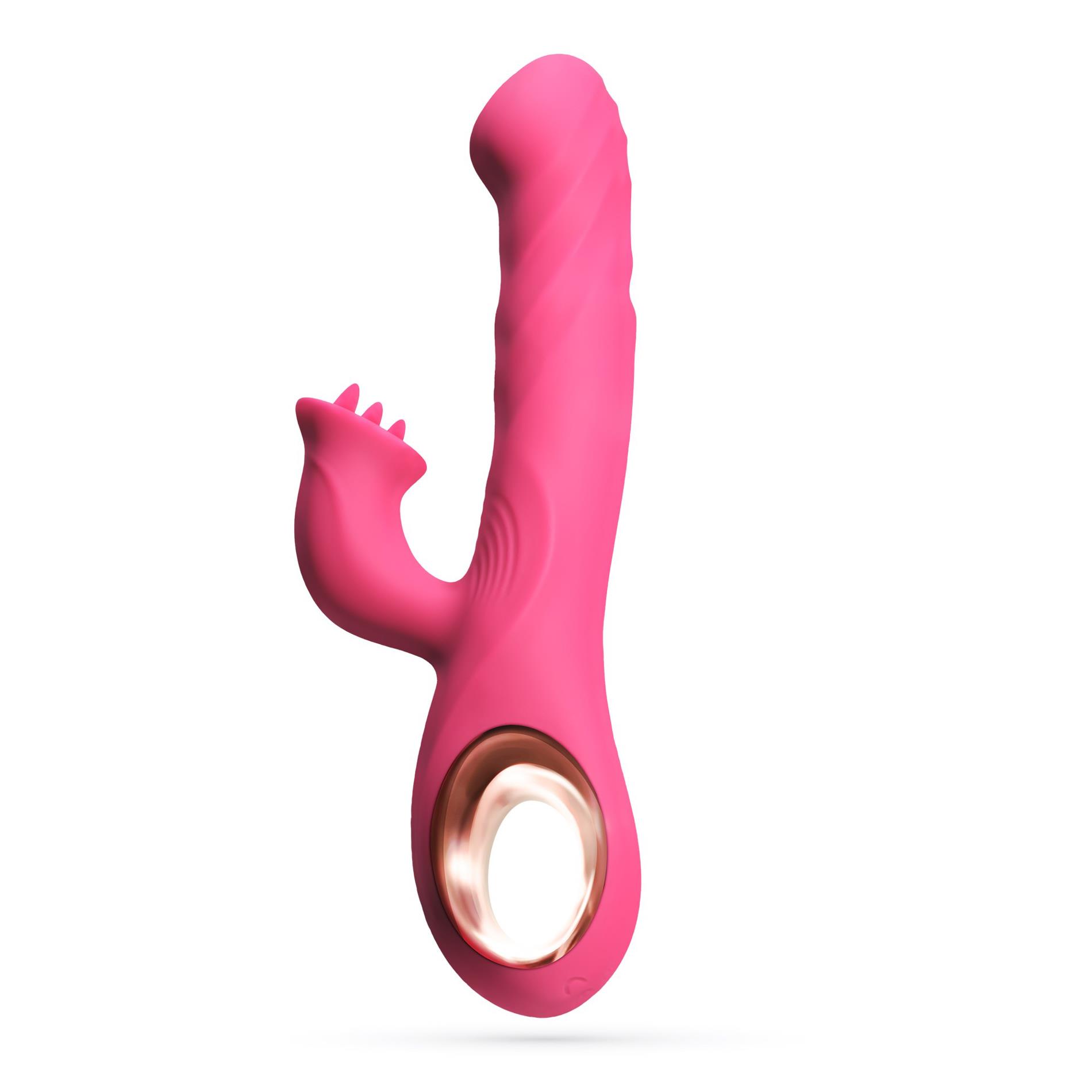 Wibrator króliczek Crushious Mirenca silikonowy 22,5 cm - obrazek 6