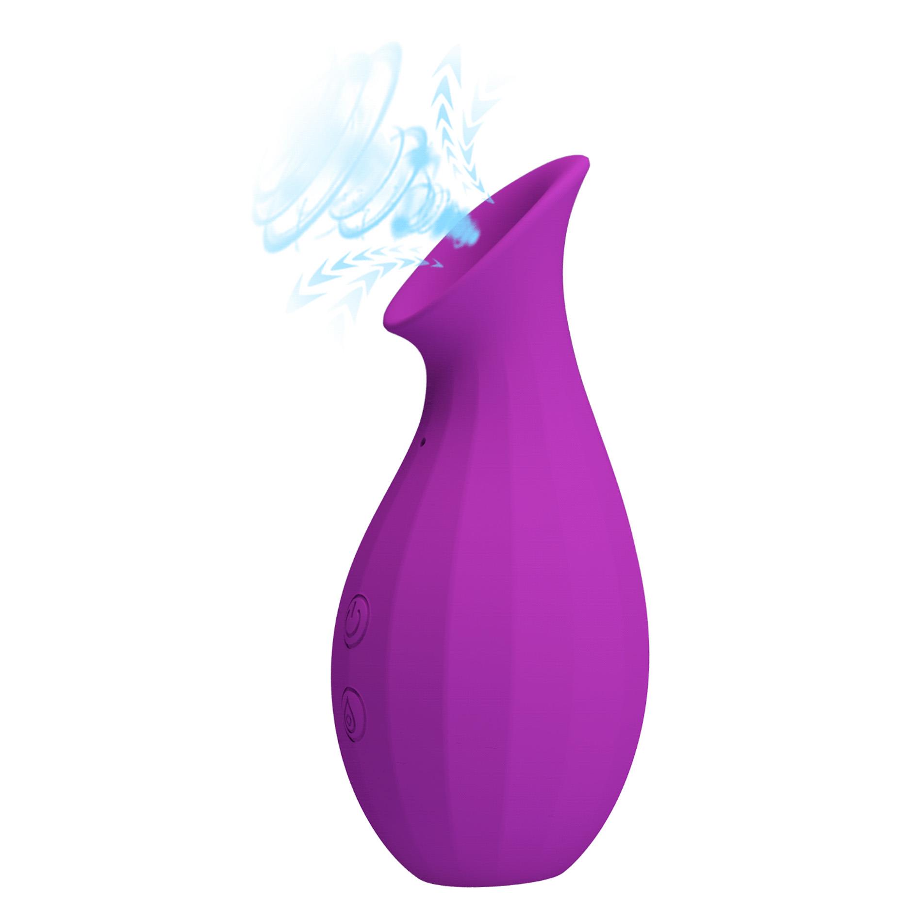 Stymulator ssący łechtaczki Pretty Love w kształcie wazonu - obrazek 12