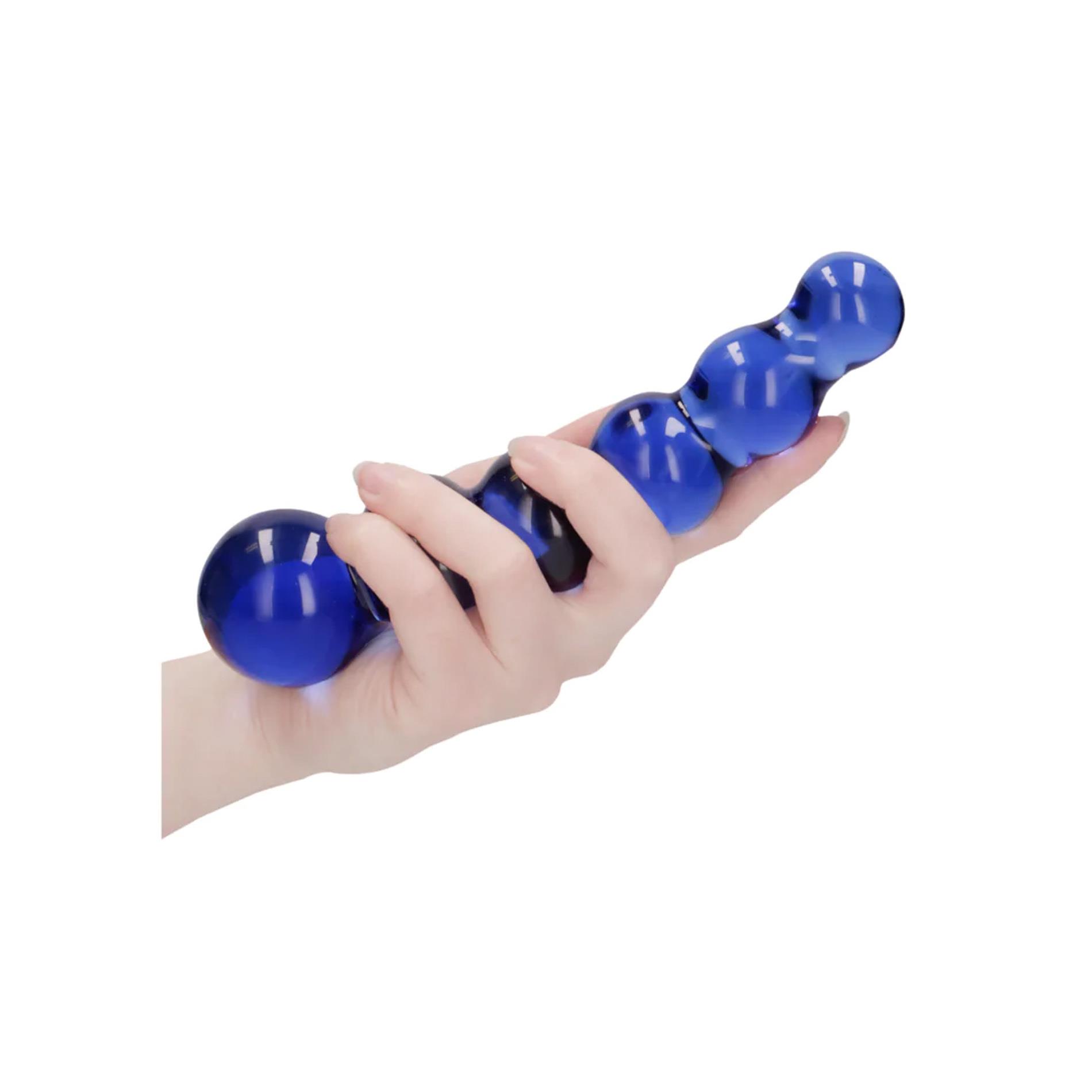 Dildo szklane Planets Chrystalino 18,5 cm - obrazek 9