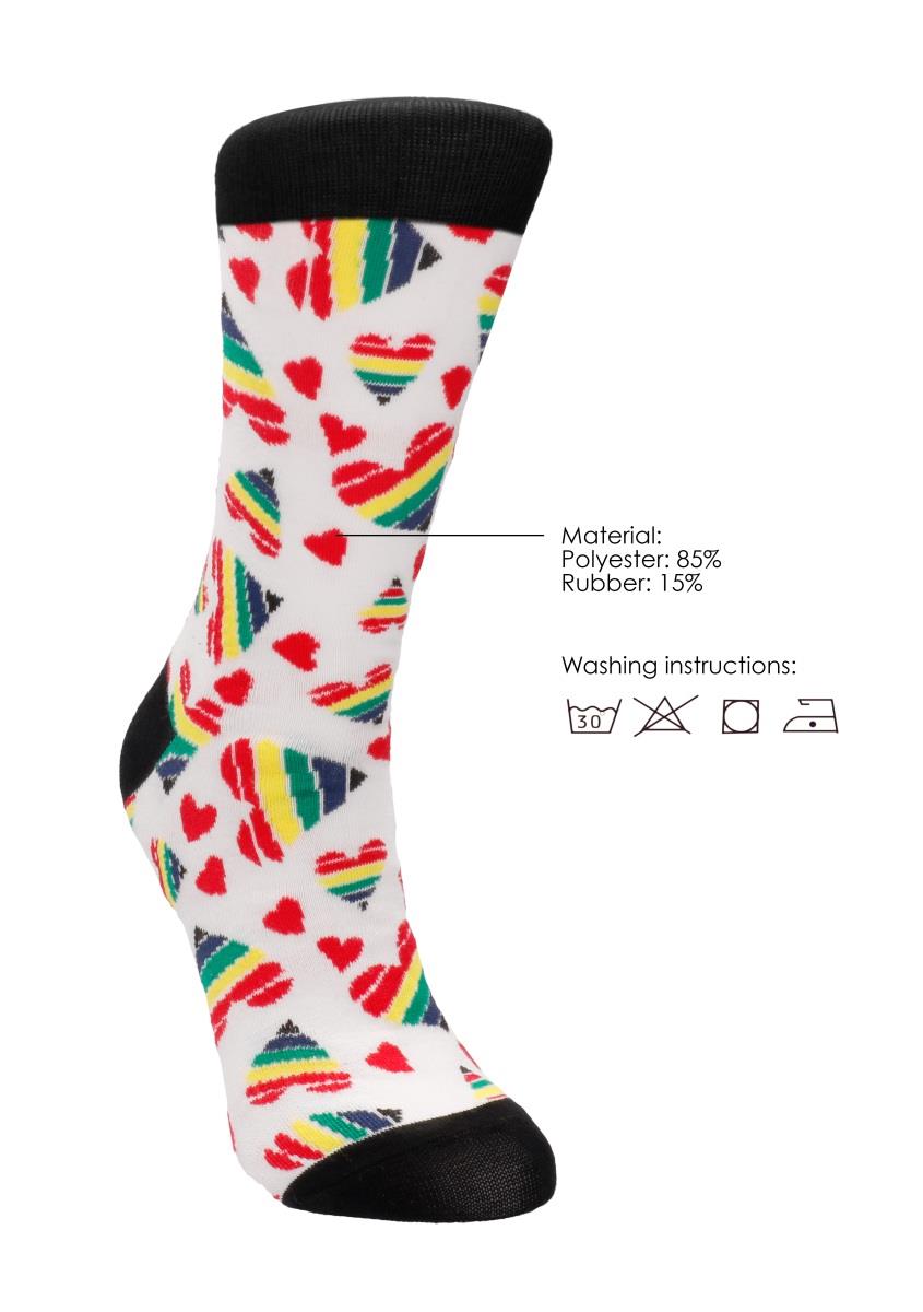Skarpetki Sexy Socks Happy Hearts 36 41 - obrazek 6