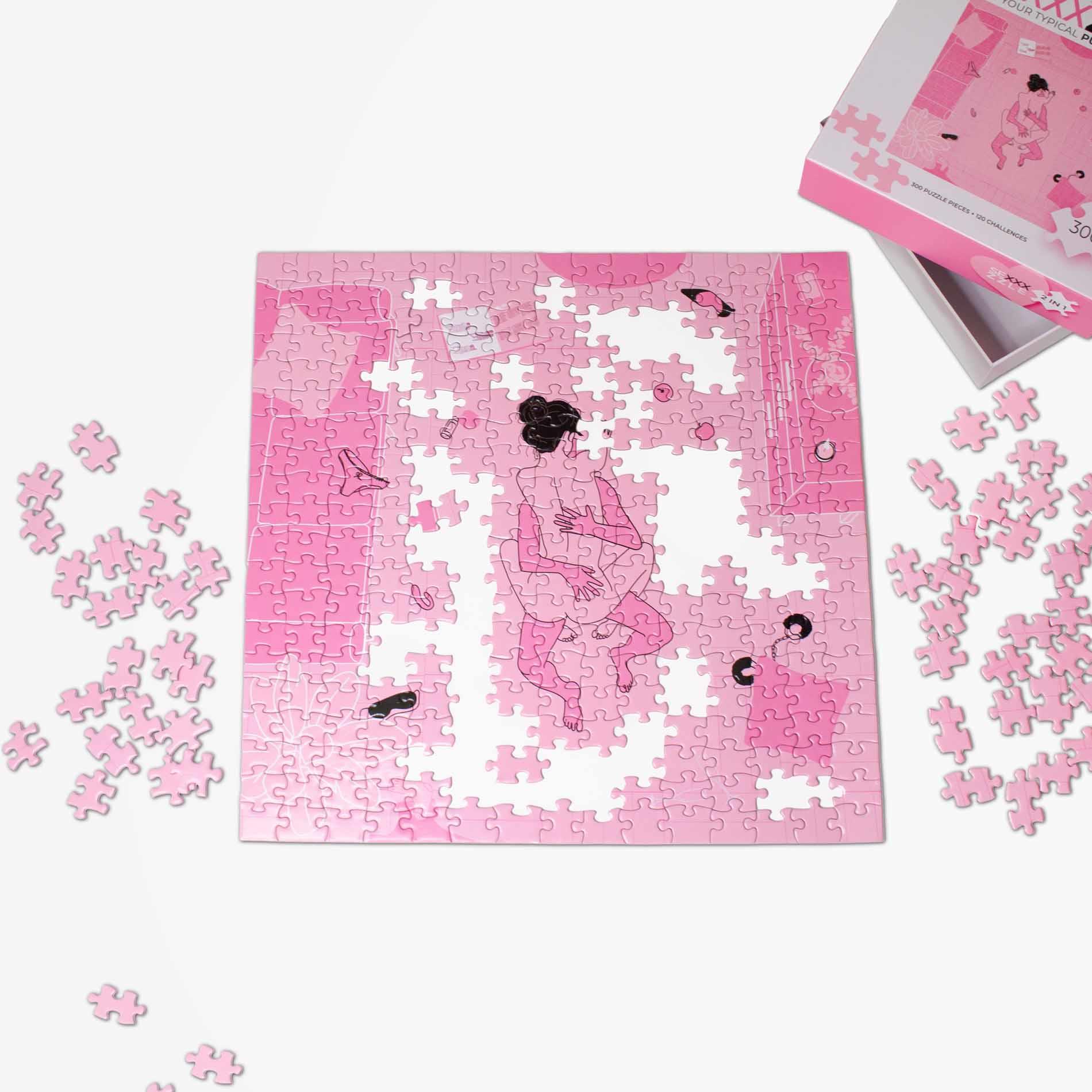 Erotyczne Puzzle Sexxxzzle Secret Play - obrazek 4