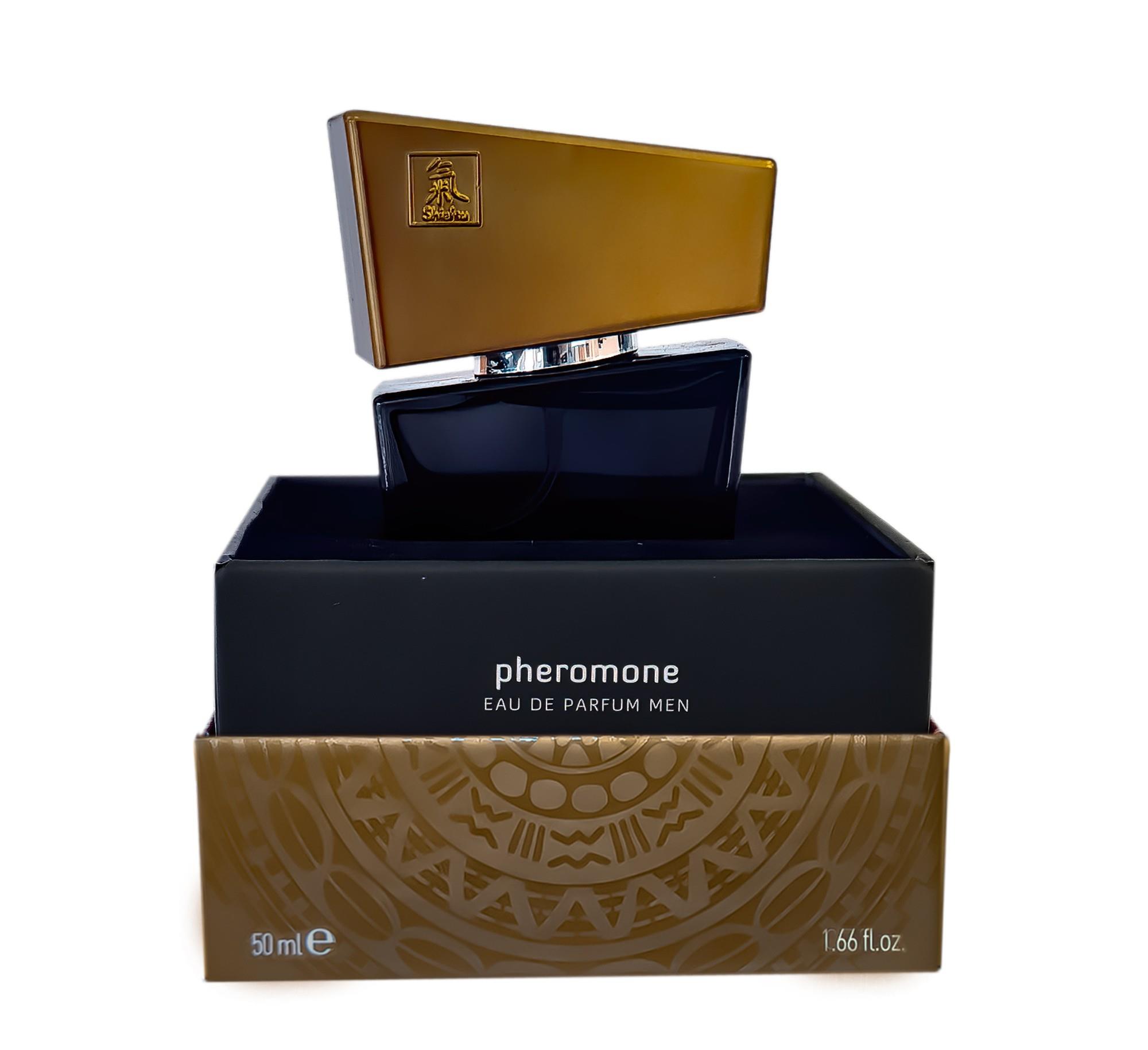 Perfumy feromonowe Shiatsu męskie szare Hot 50 ml - obrazek 7