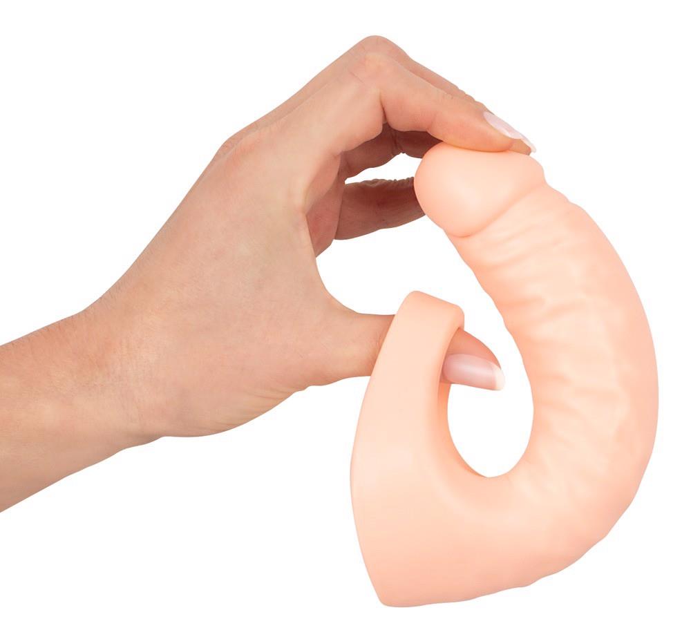 Pierścień erekcyjny Realistixxx Double Fucker TPE 18 cm - obrazek 9