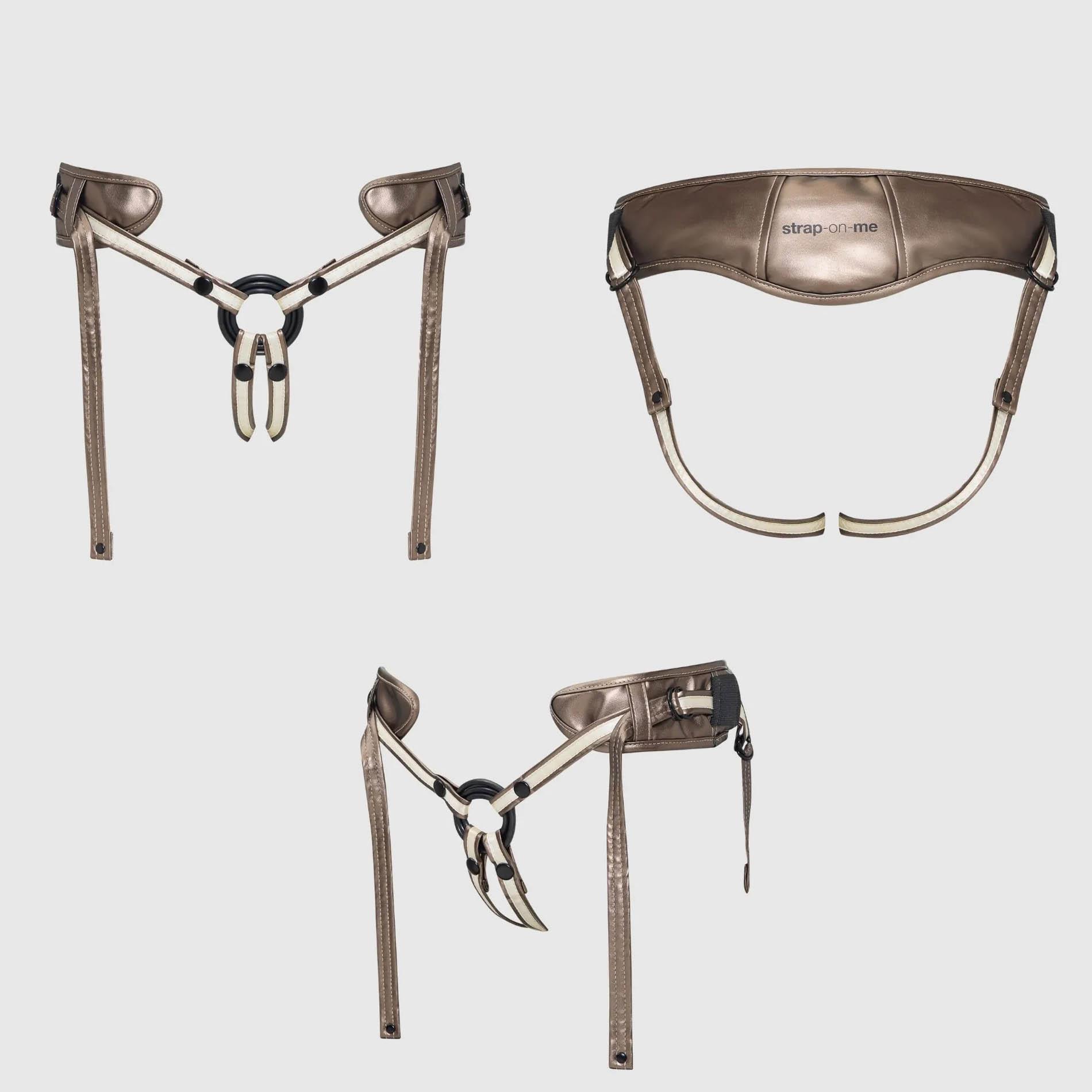 Uprząż Strap on me Desirous z ekoskóry regulowana - obrazek 7