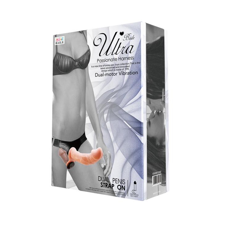 Strap on Baile Ultra Passionate z podwójną wibracją - obrazek 8