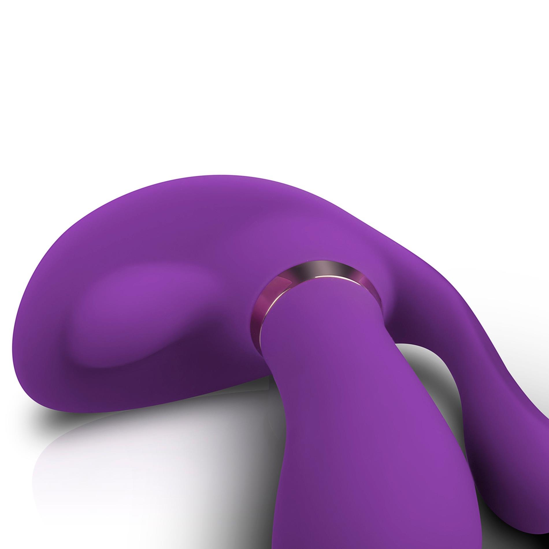 Wibrator punktu G Teazers Purple Pleaser fioletowy z pilotem - obrazek 6