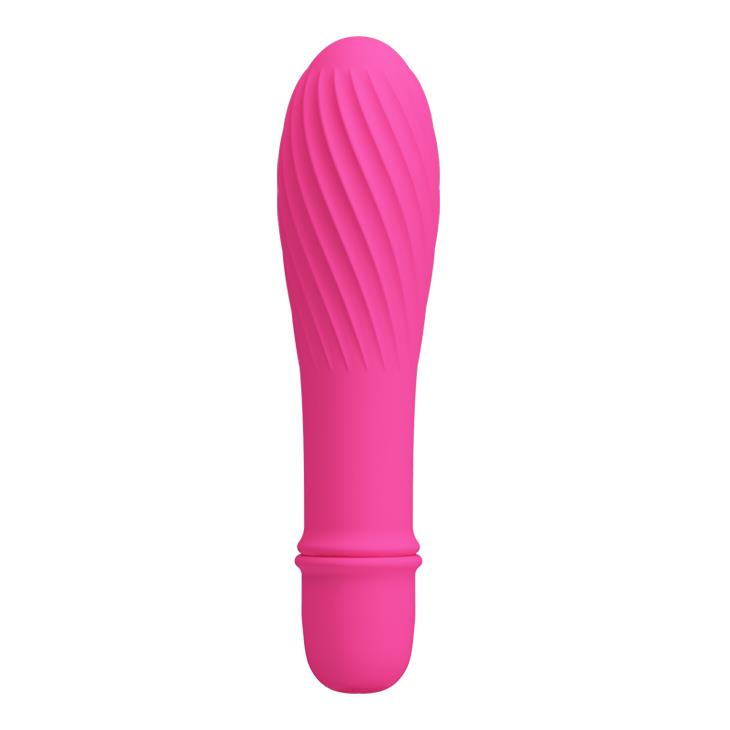 Wibrator silikonowy Pretty Love Solomon 10 funkcji bateria AAA 12.3 cm - obrazek 5