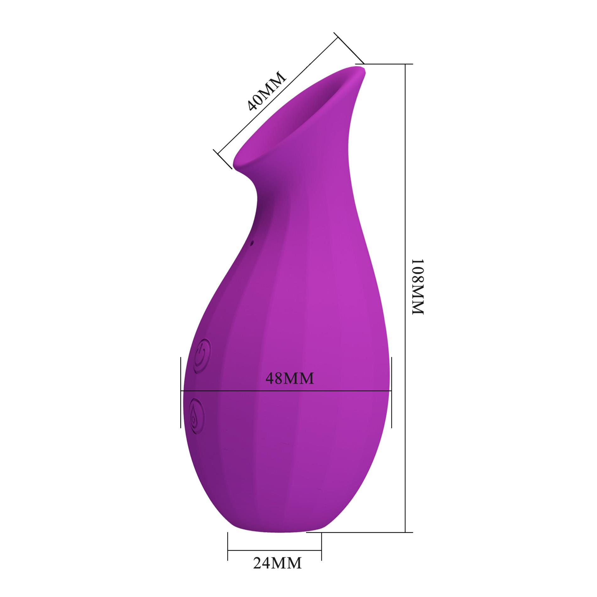 Stymulator ssący łechtaczki Pretty Love w kształcie wazonu - obrazek 7