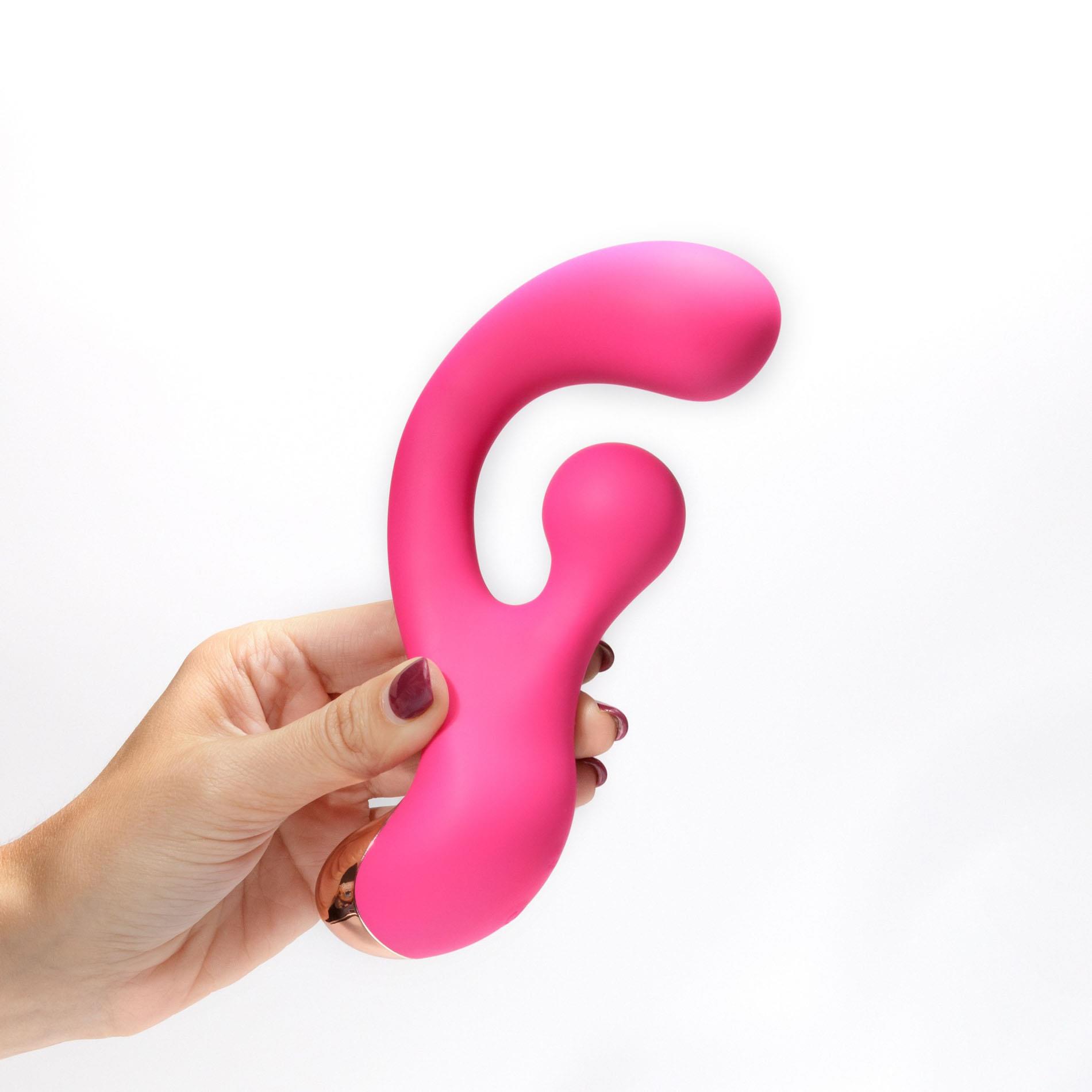 CRUSHIOUS PLEASER VIBRATOR WITH ROTATING STIMULATION - obrazek 5