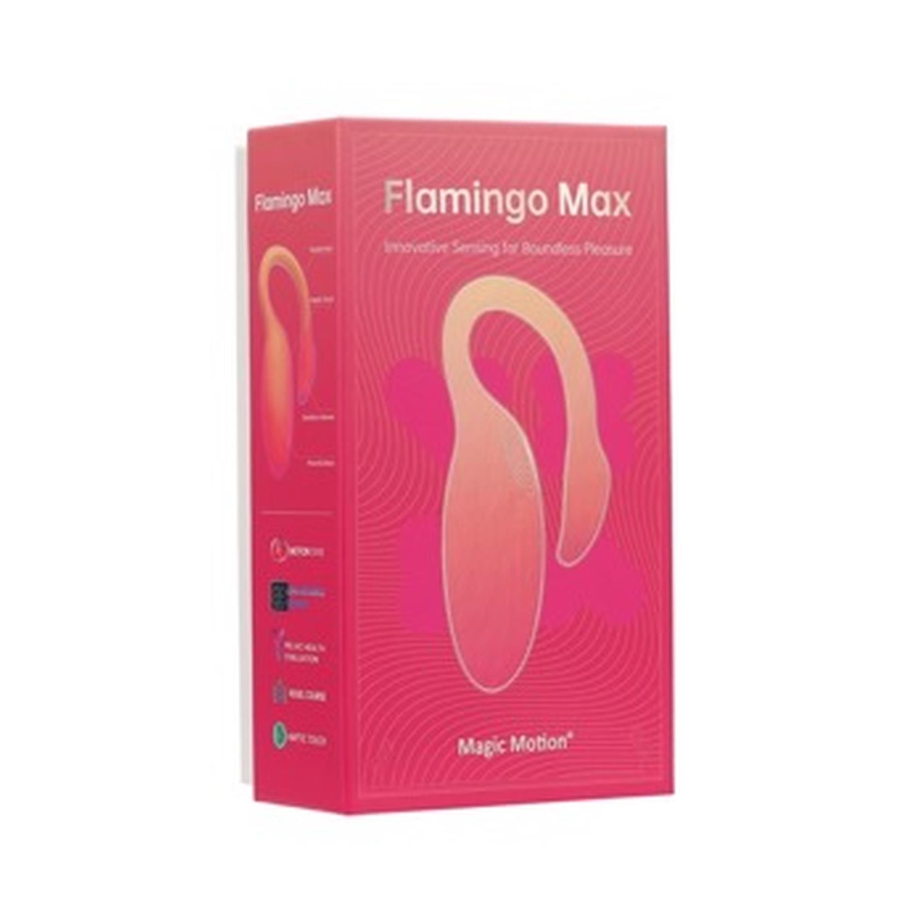 Wibrator Magic Motion Flamingo Max pomarańczowy z aplikacją - obrazek 5