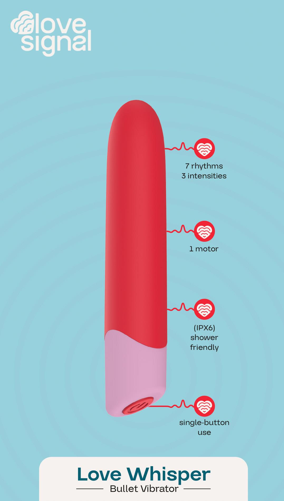 Wibrator silikonowy Love Whisper Dream Toys USB - obrazek 7