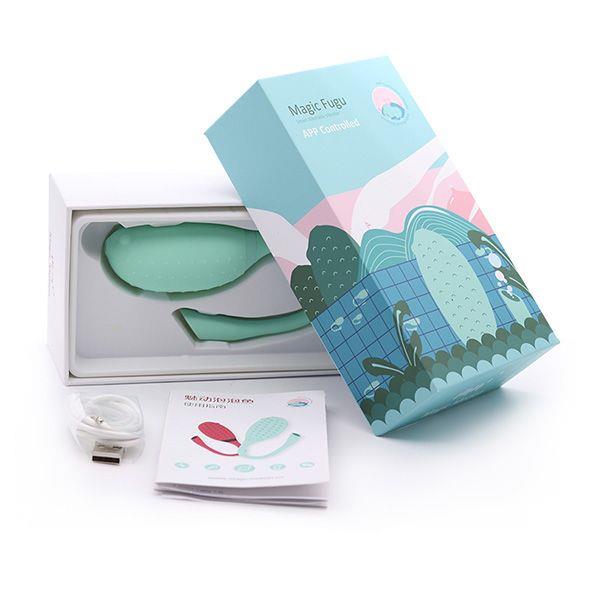 Magic Motion - Fugu Smart Wearable Vibrator Green - obrazek 9