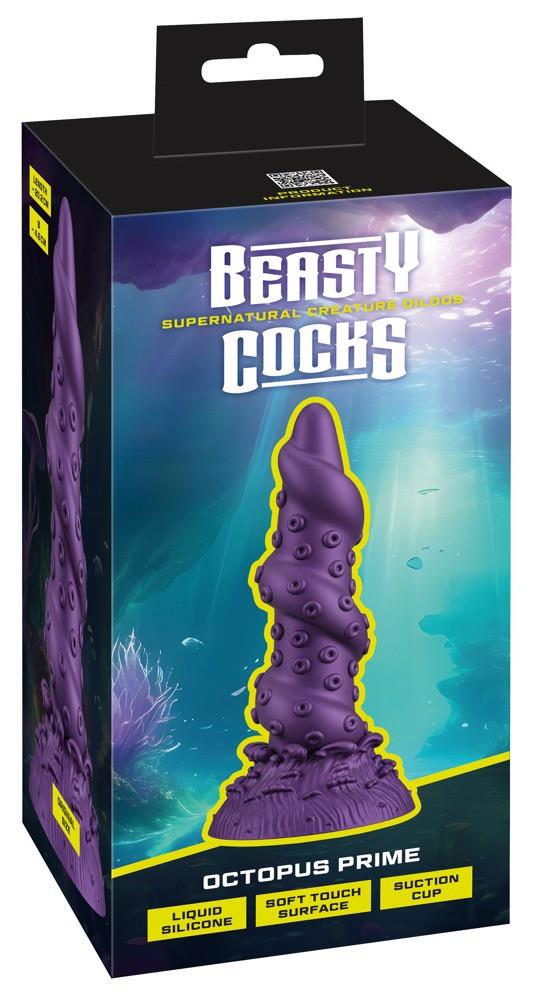 Dildo silikonowe Octopus Prime Beasty Cocks 20 cm - obrazek 7
