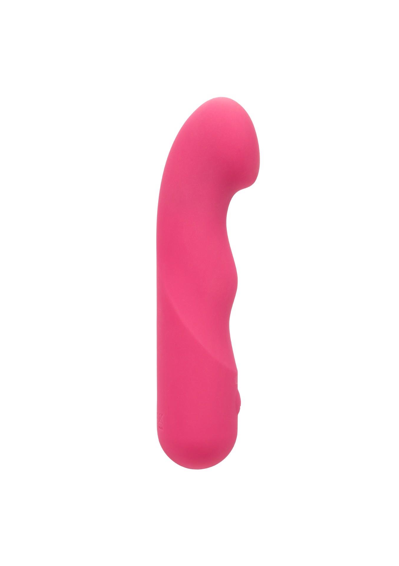 Wibrator silikonowy Pixies Curvy różowy USB 10,75 cm - obrazek 7