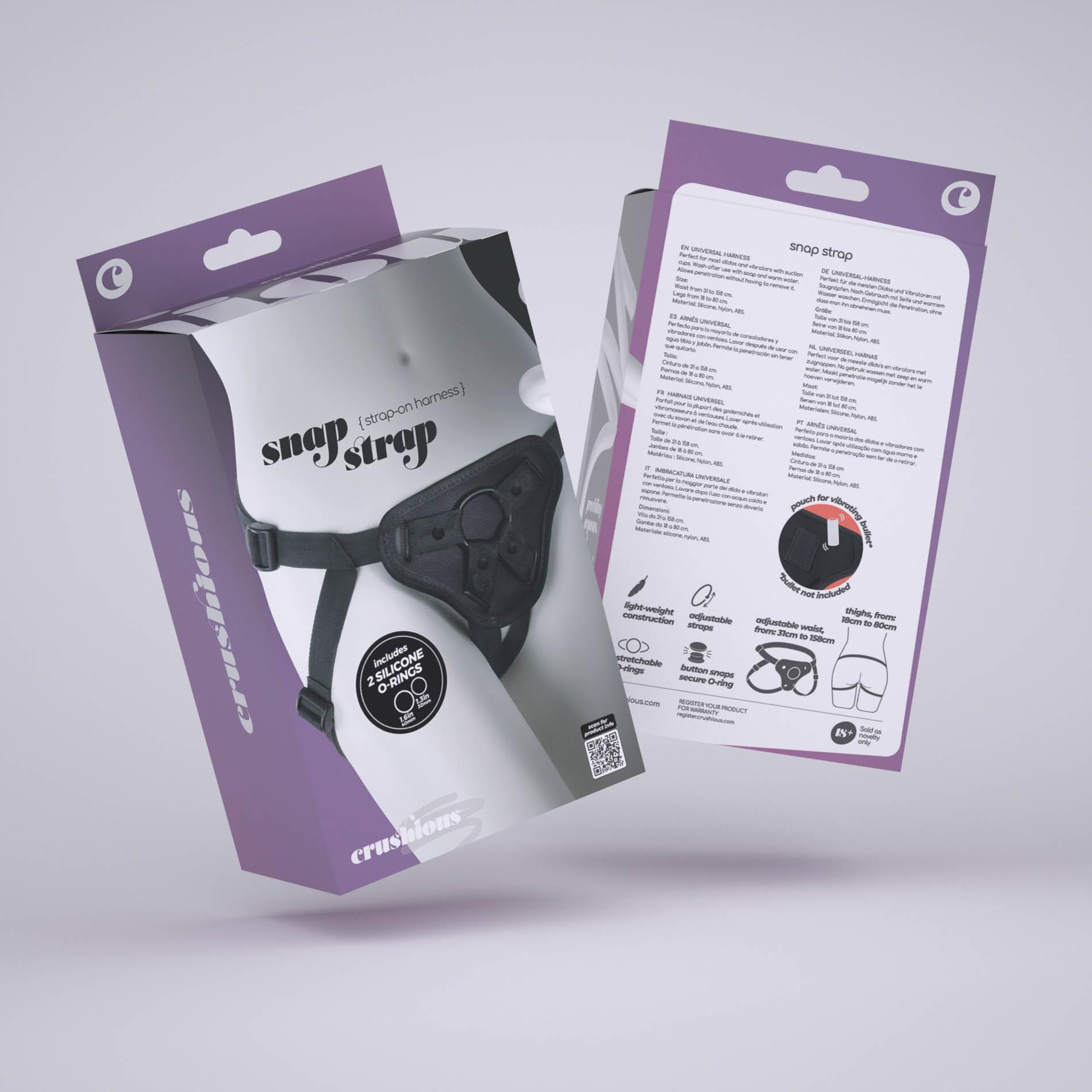 Uprząż Snap Strap Crushious do strap-on - obrazek 6