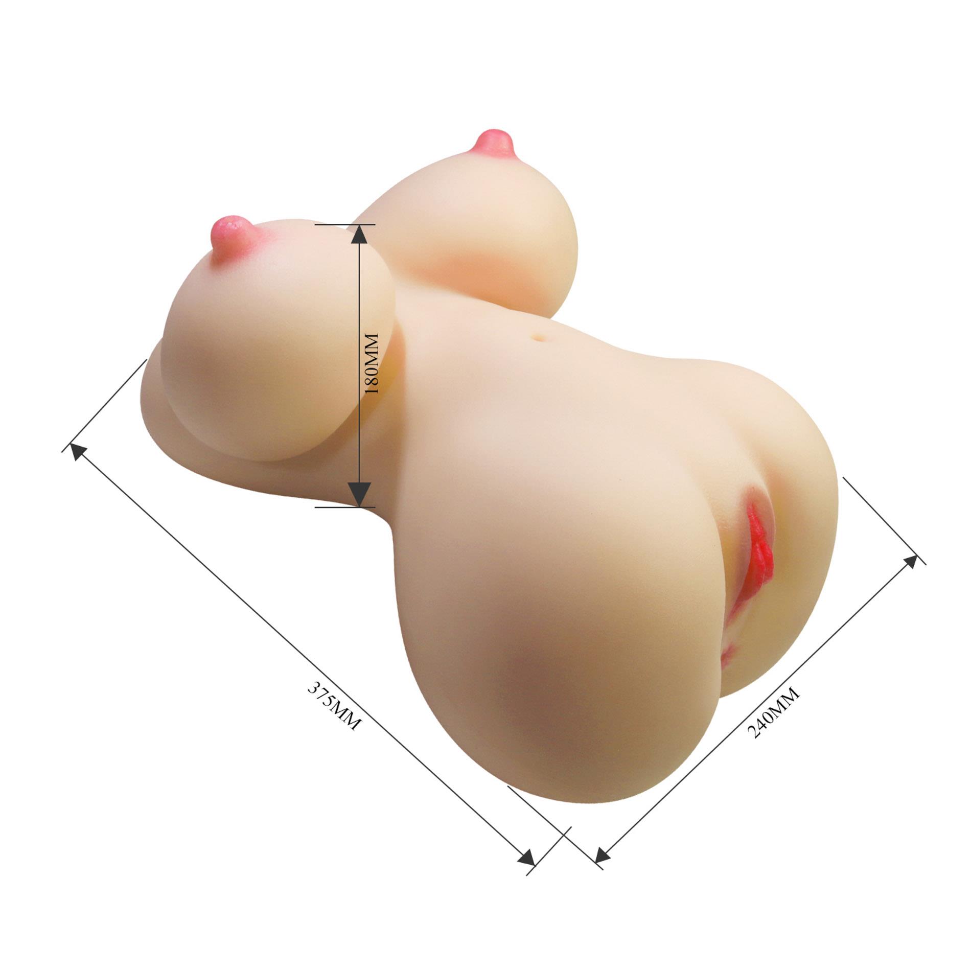 Masturbator waginalny i analny Crazy Bull Fiona 37,5 cm TPR - obrazek 10